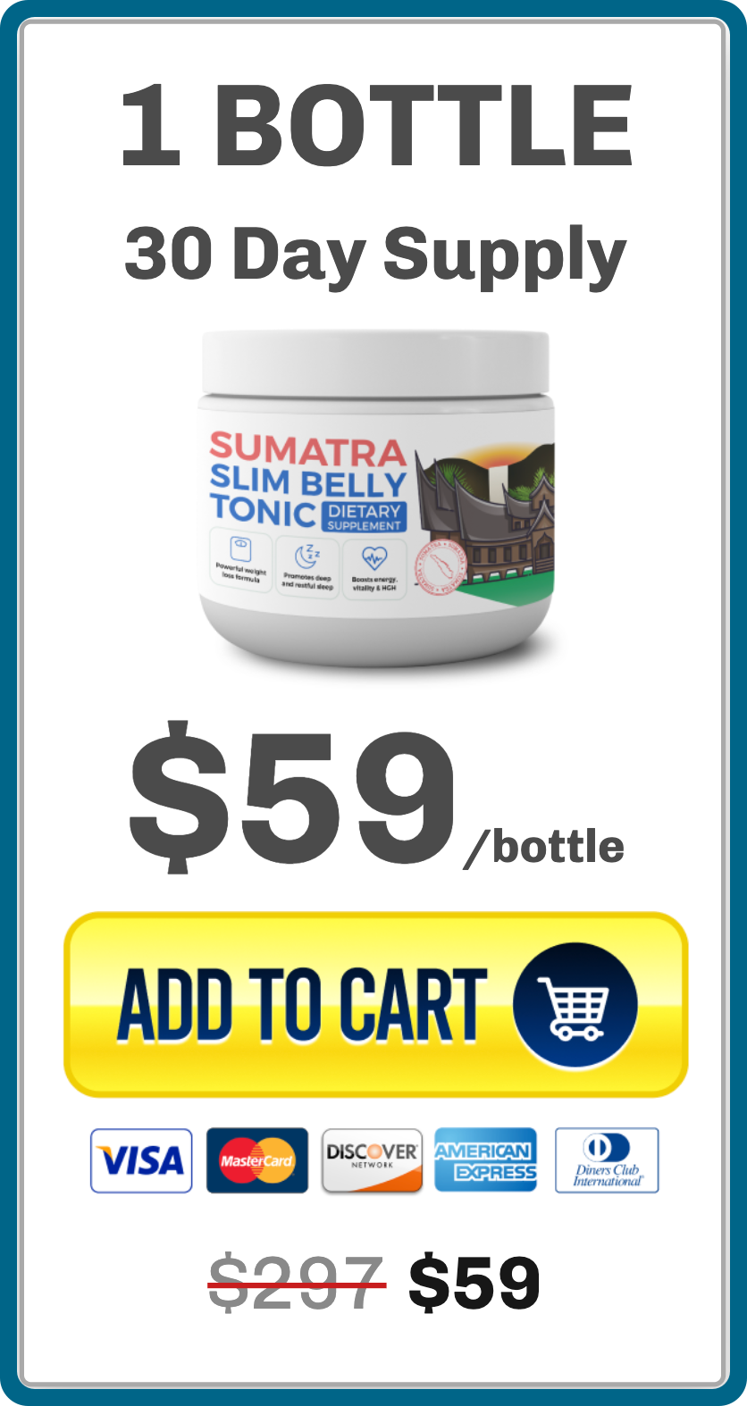 Sumatra Slim Belly Tonic™ - 1 Bottle